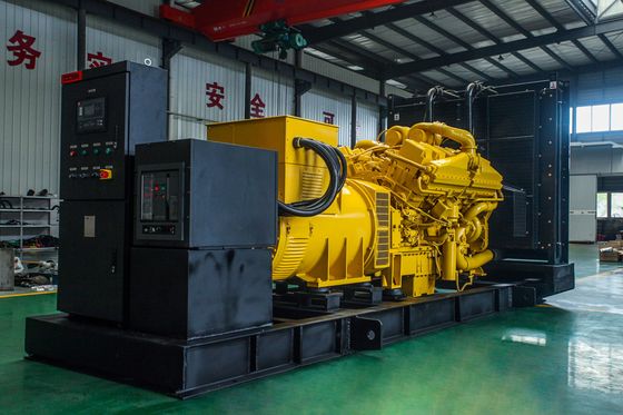 خرید مجموعه های ژنراتور گاز 800KW-1500KW برای صنایع با عملکرد بالا online manufacture