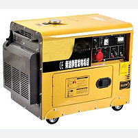 خرید 92×75 میلی متری الکتریک استارت 10kW ژنراتور قابل حمل 3000r/Min 130Kg online manufacture