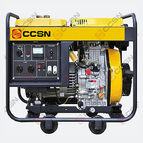 CCSN 5KW/6.25KVA مجموعه ژنراتور دیزل پشتیبان دو سوخت قابل حمل خانه