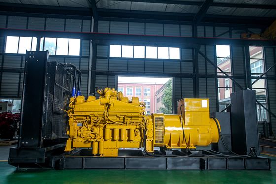 مجموعه های ژنراتور سوخت متان سازگار با محیط زیست با 800KW-1500KW