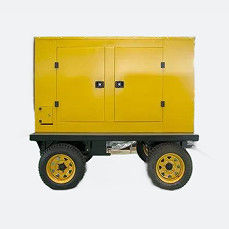 100KW قدرت خروجی ژنراتور تریلر برای خروجی قدرت بالا