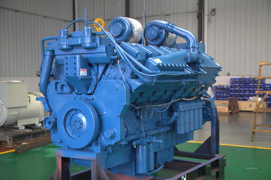 1000-2000KW موتور دیزل ژنراتور برق مجموعه 1500rpm