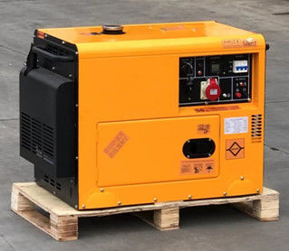 CCSN 10KW / 12.5KVA ژنراتور دیزل تلفن همراه خاموش 220V سه فاز 380V کنترل ATS آهنی خالص