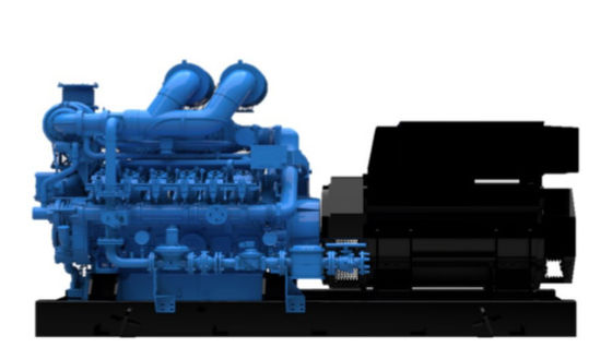 700KW SP700NGB / S ژنراتور گاز طبیعی با موتور گاز بسیار کارآمد خاموش کننده صنعتی با توانایی خاموش کردن